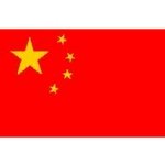 Chinese Flag Square